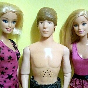 Justin Bieber & Barbie HSM doll no singing